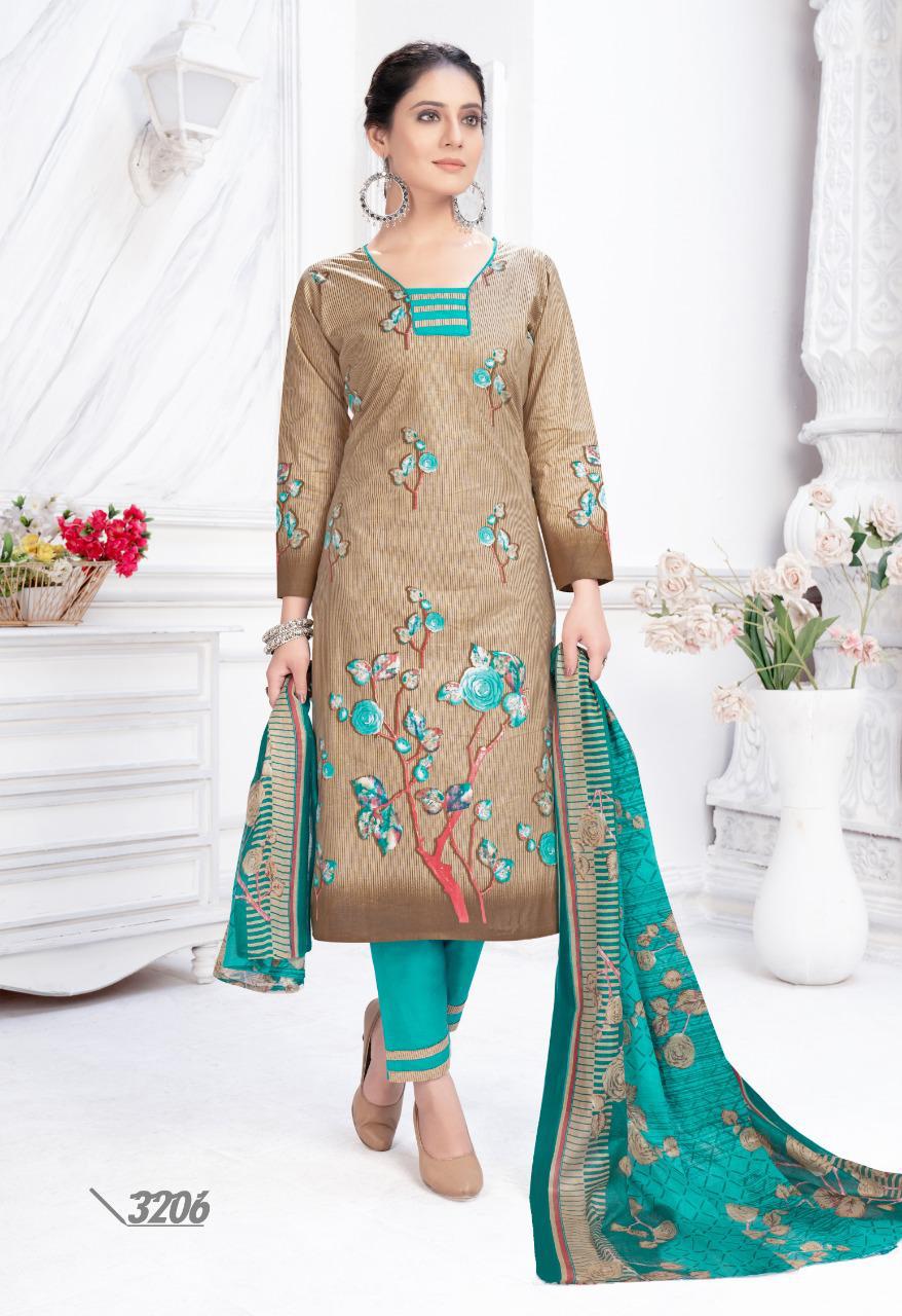 Cotton Pluse Meera 32 Latest Fancy Designer Regular Casual Wear Printed Pure Cotton Dress Materials Collection 